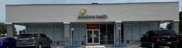Exterior of Sunshine Health Community Connections Center in Jacksonville, Florida